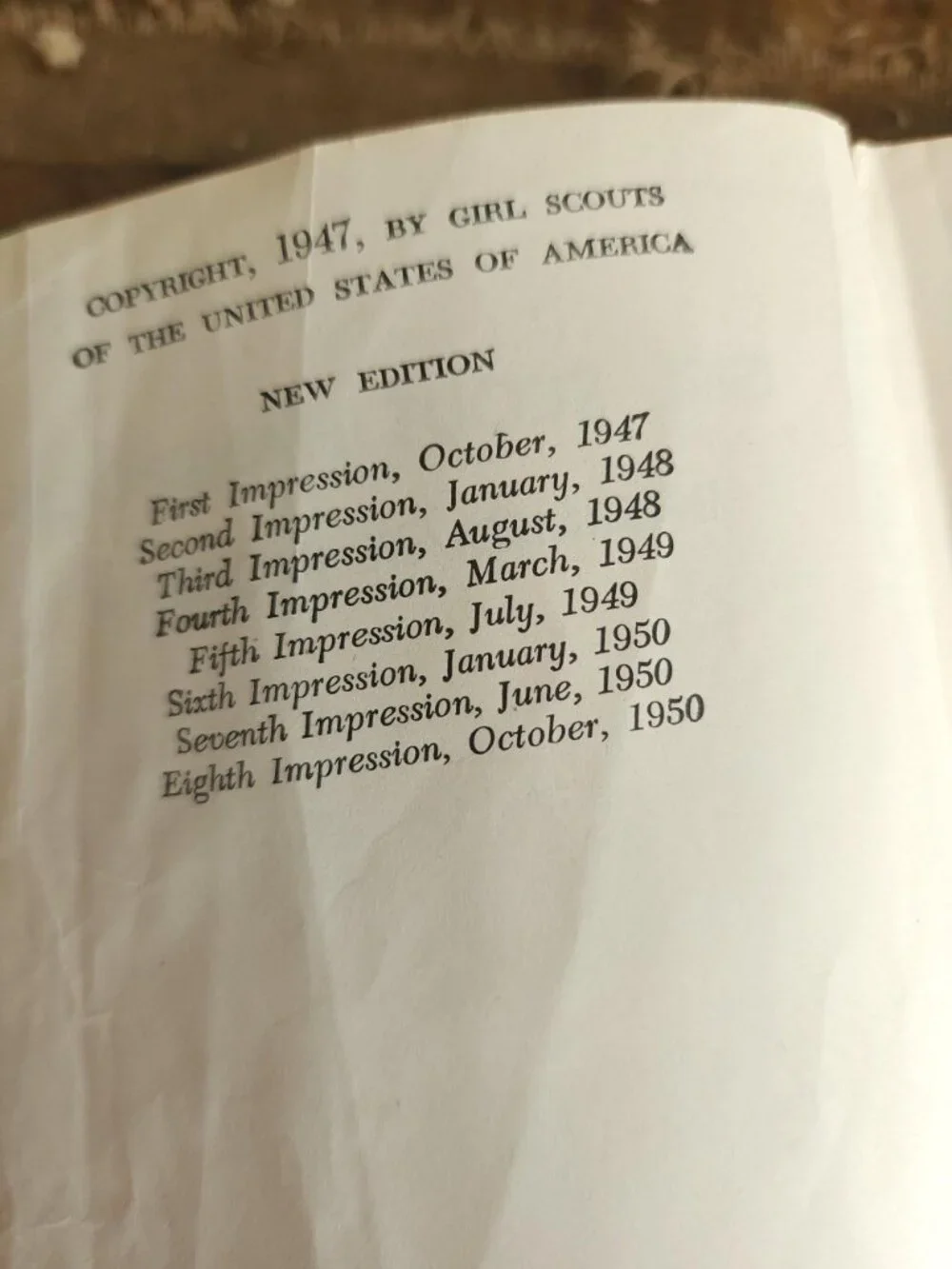 Vintage 1950s Book, 
